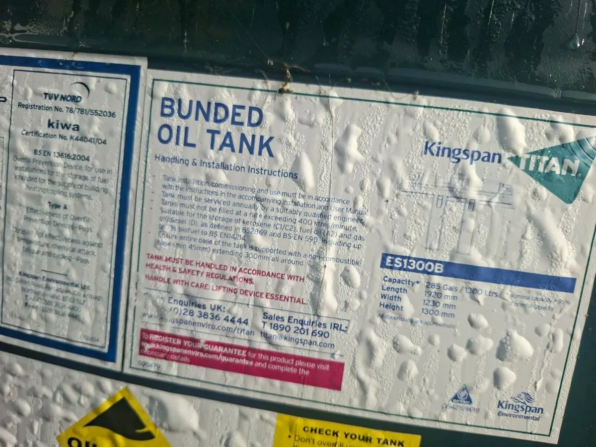 Bunded oil tank - Image 2