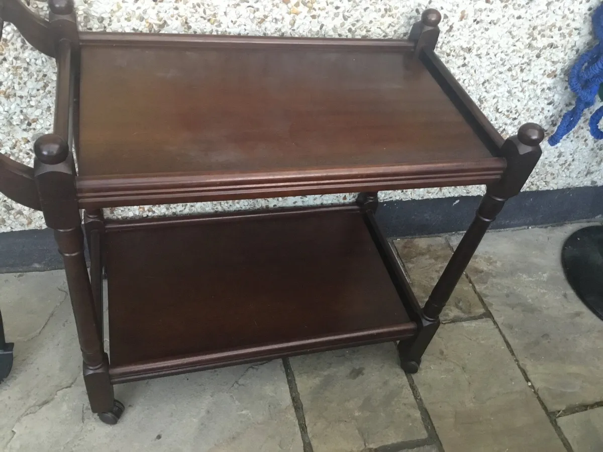 Vintage drinks trolley - Image 1