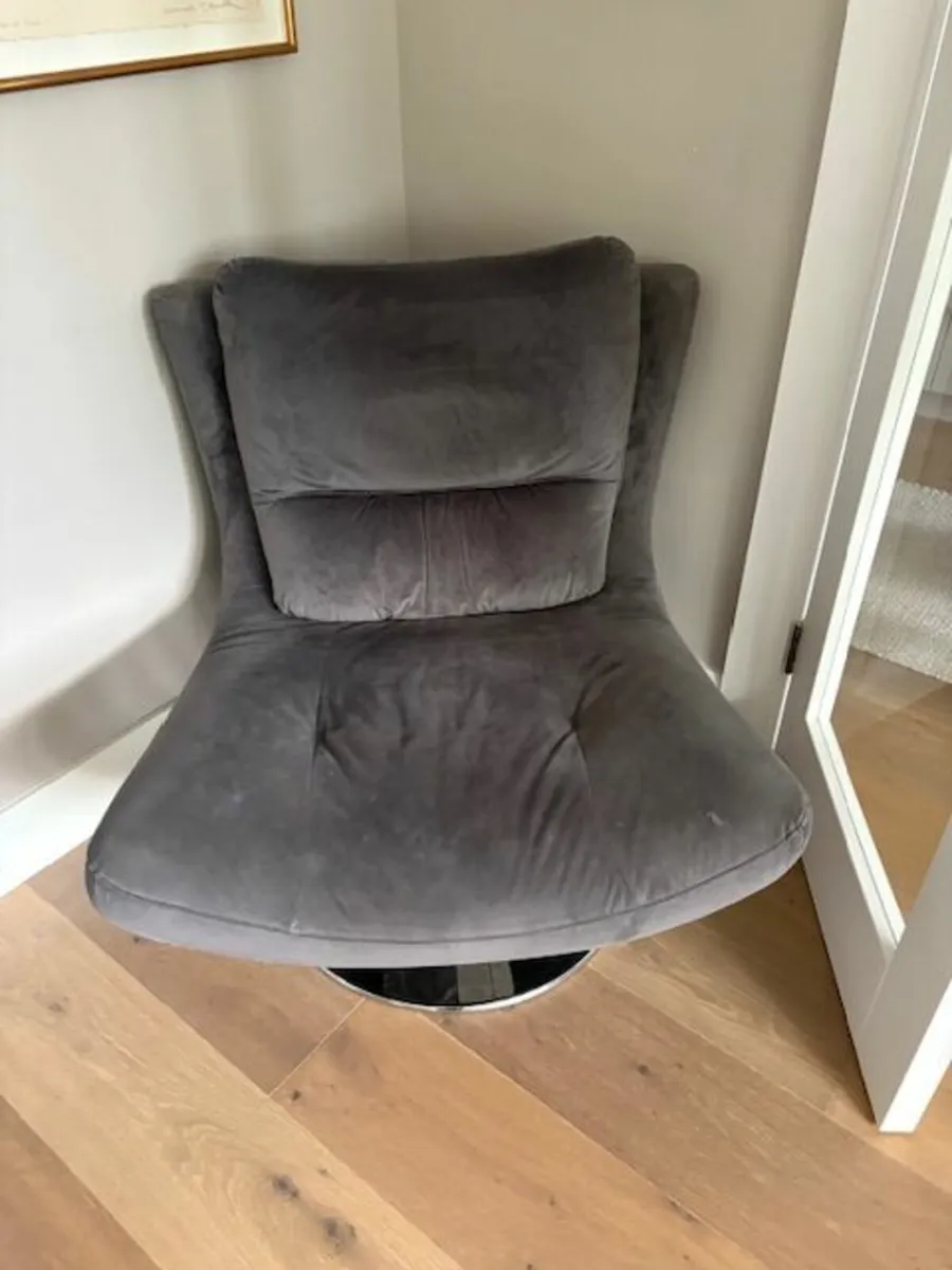swivel armchair