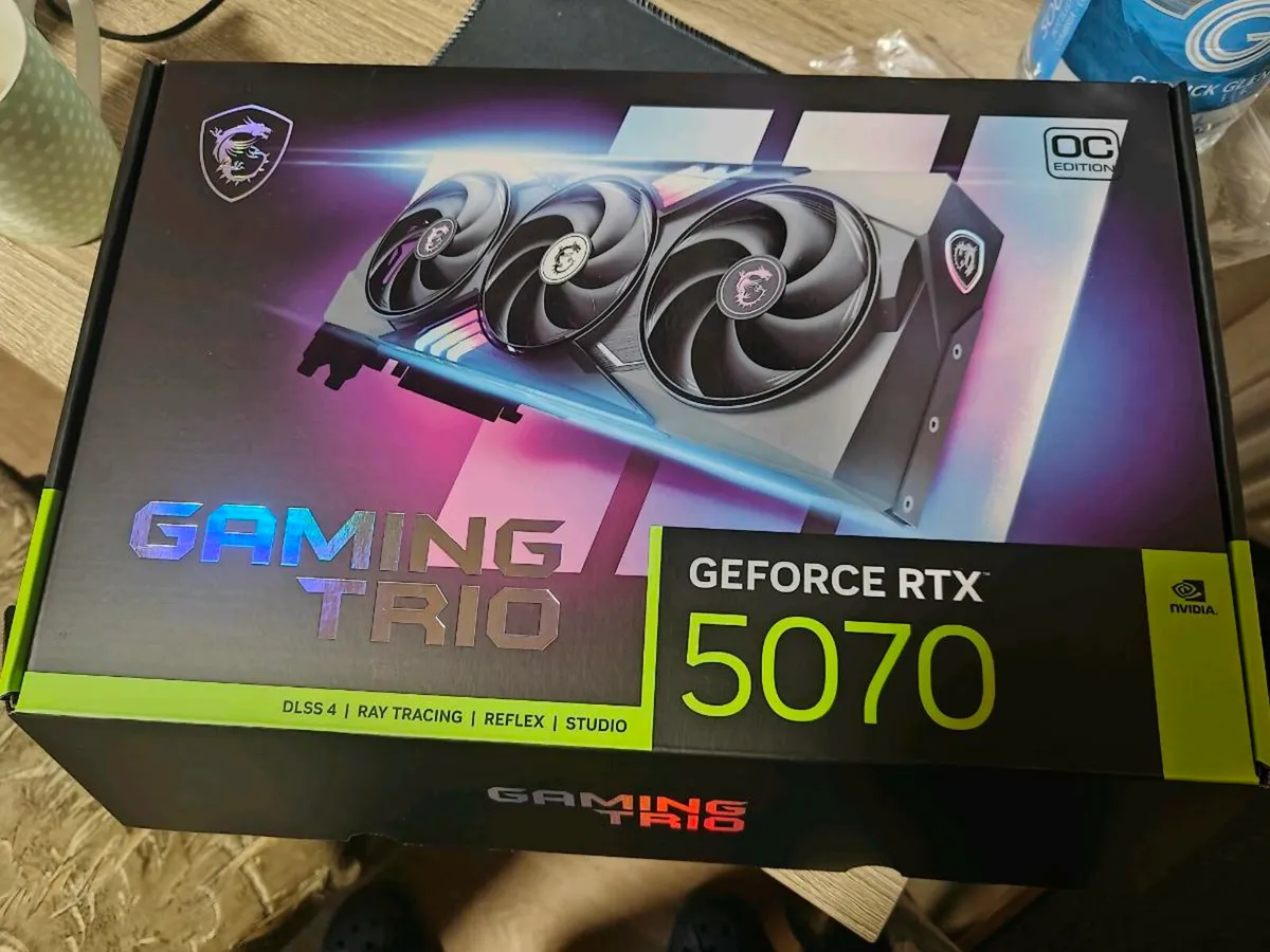 Rtx 5070 msi gaming trio - Image 1