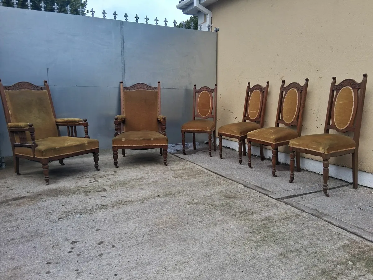 Very old chairs - Image 1