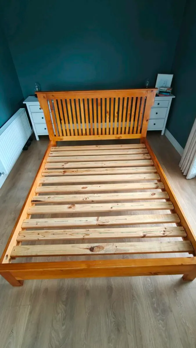 King Size Pine Bed frame