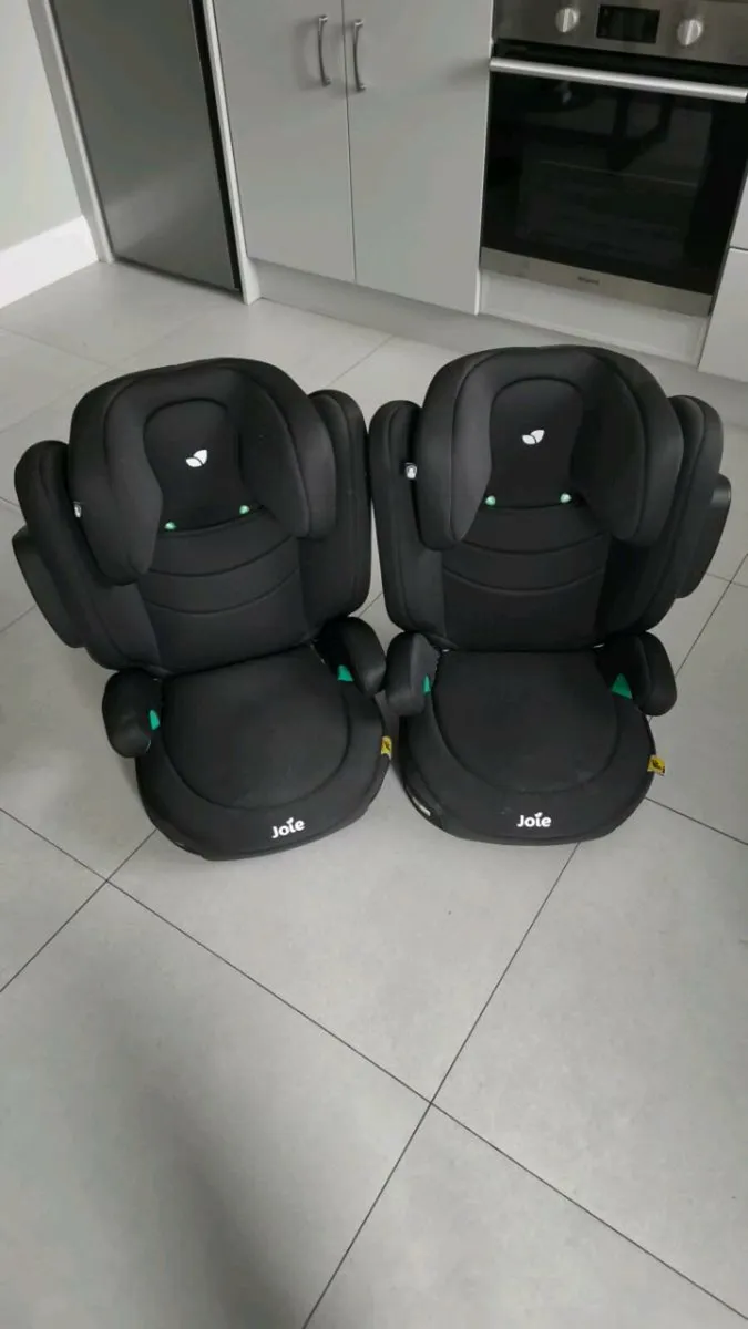 2 Joie high back booster car seats - Image 2