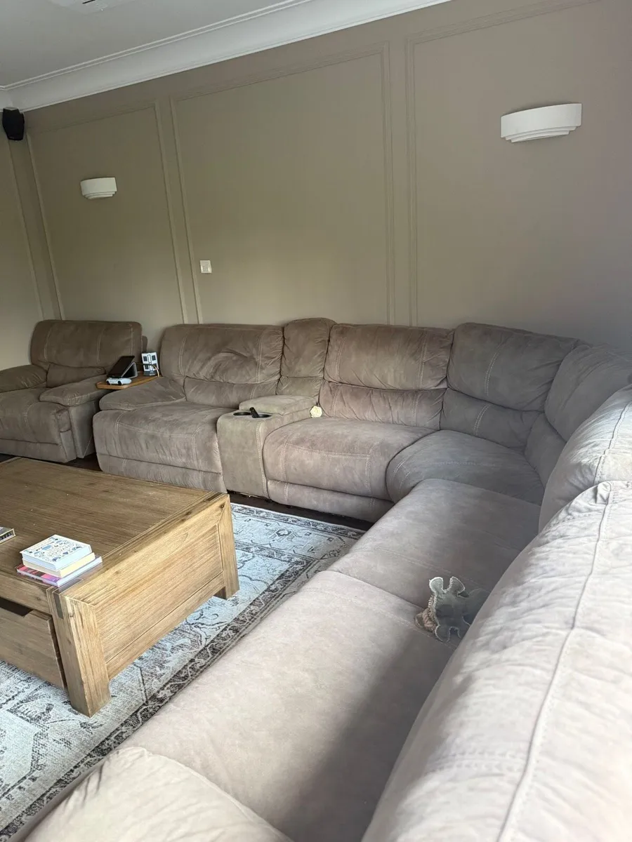 Corner Recliner Sofa & Armchair - Must Go ASAP - Image 1