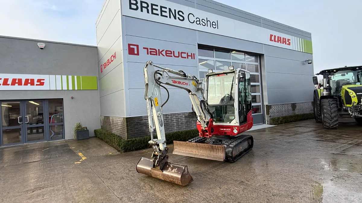 Takeuchi TB230 Mini Digger - Image 3