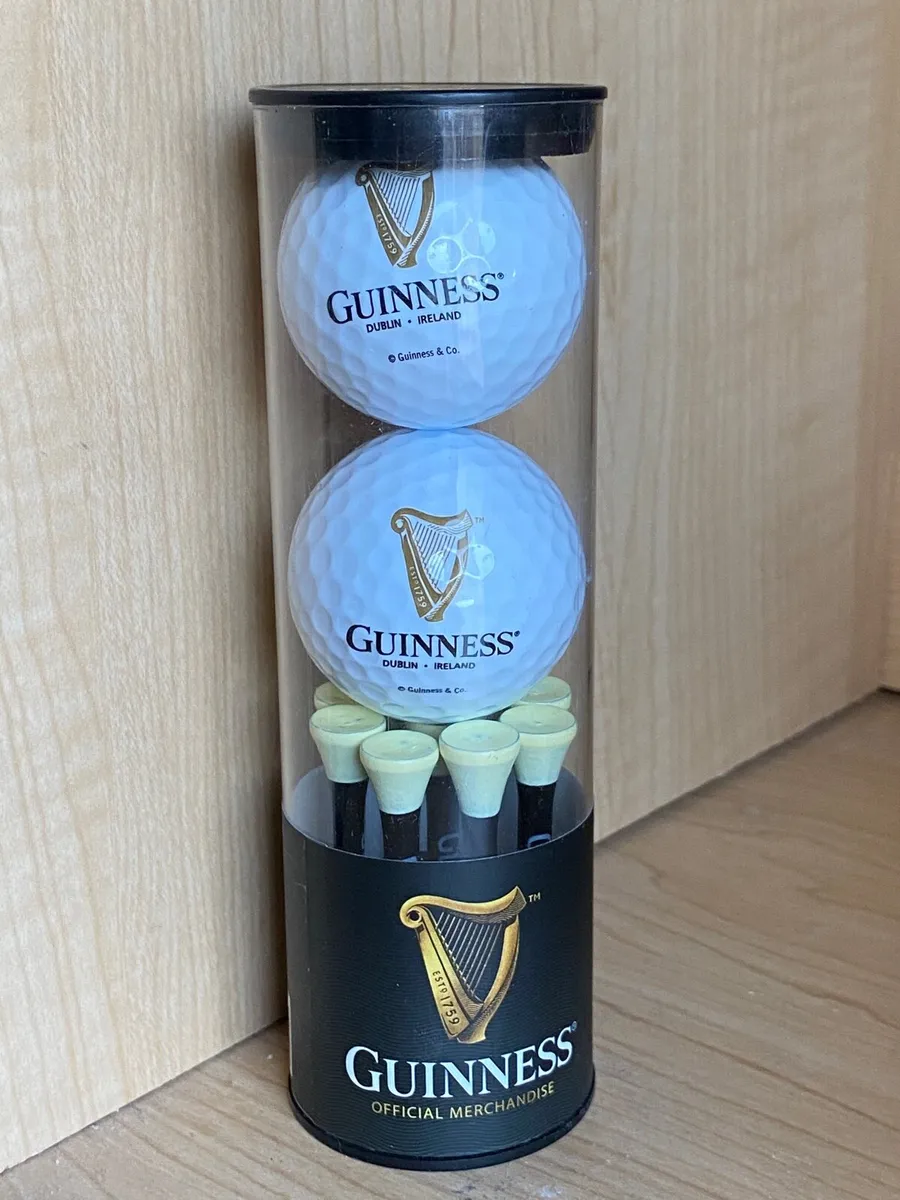 Guinness Golf Ball & Tees Set