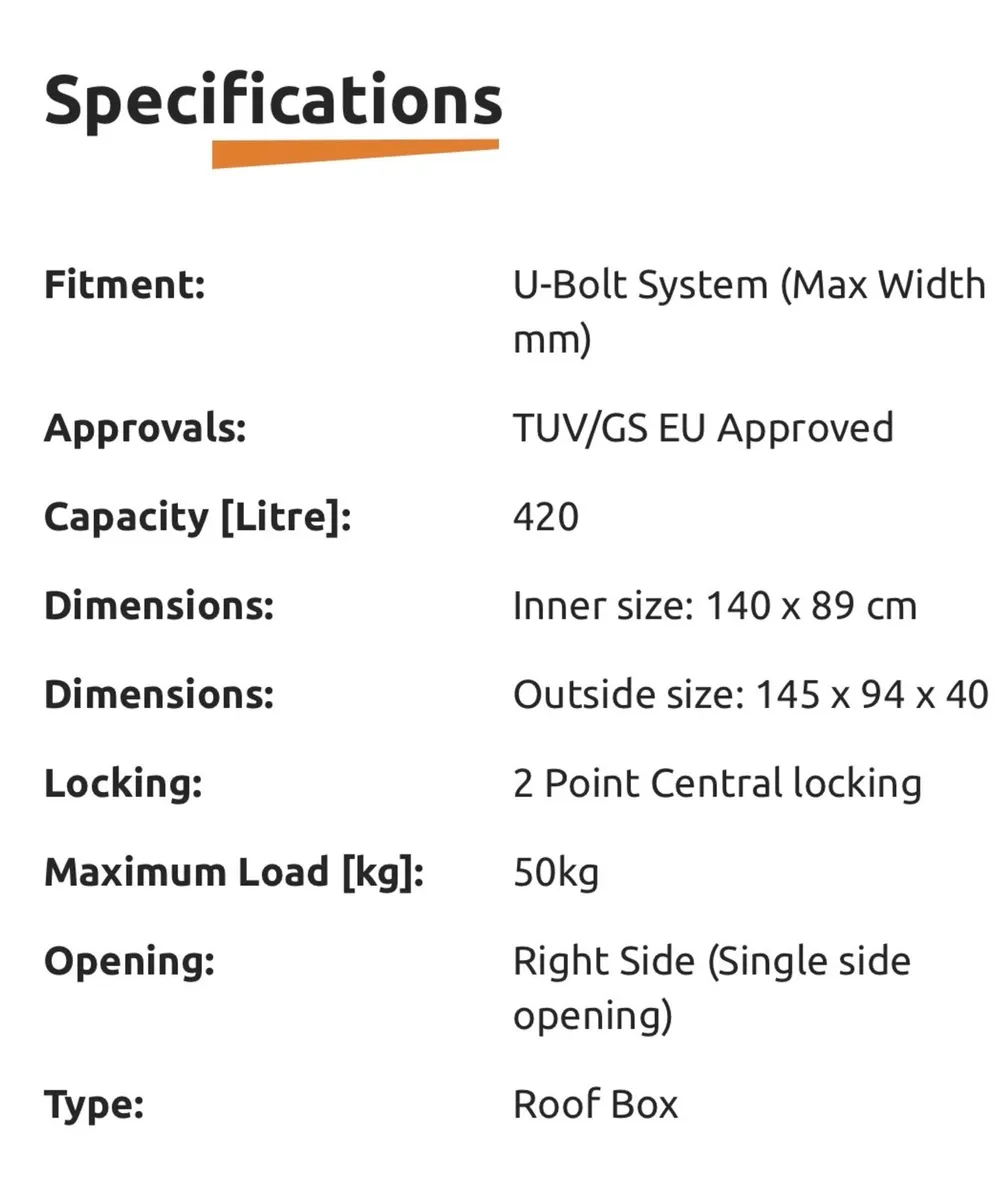 Exodus Roof Box - Image 3