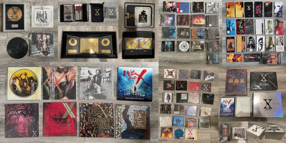 X Japan Collection (CD's, Vinyls, LaserDiscs) - Image 1