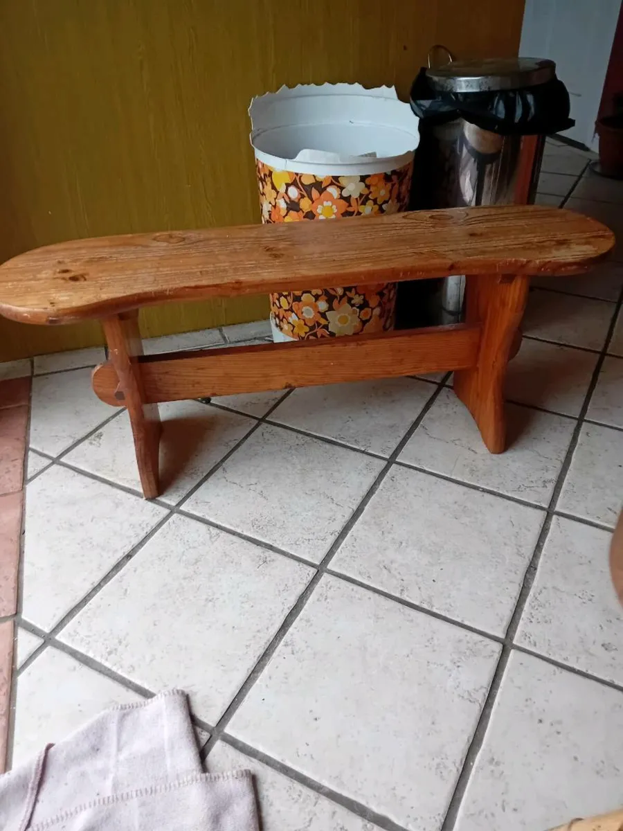 Bench solid pine - Image 4