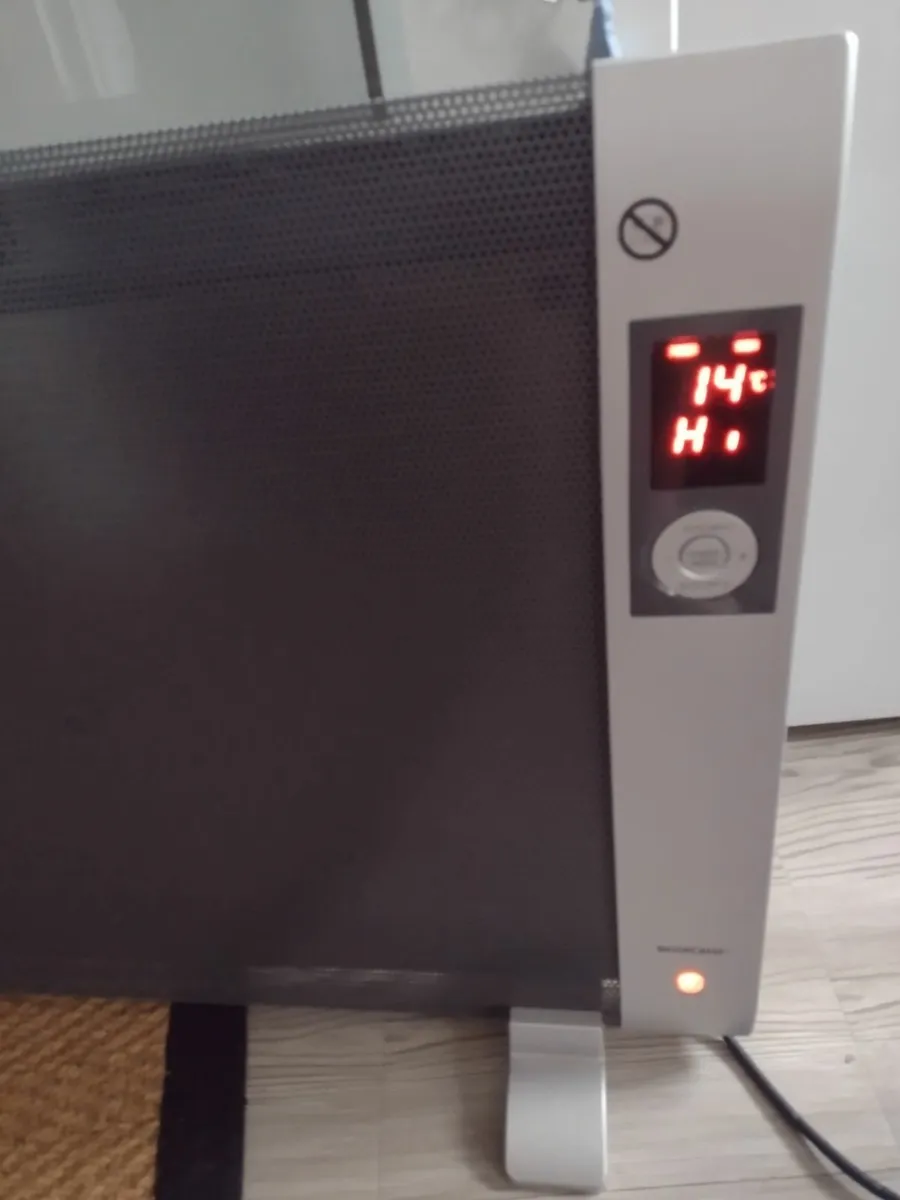 As new large digital floor standing panel heater - Image 2