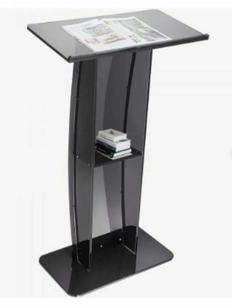 Acrylic Podium, 119 cm Tall - Image 2