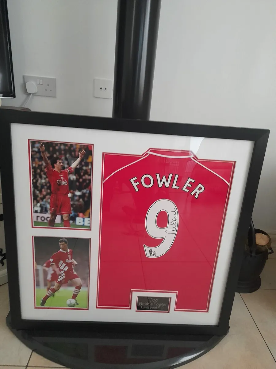 Robbie Fowler signed liverpool jersey - Image 3