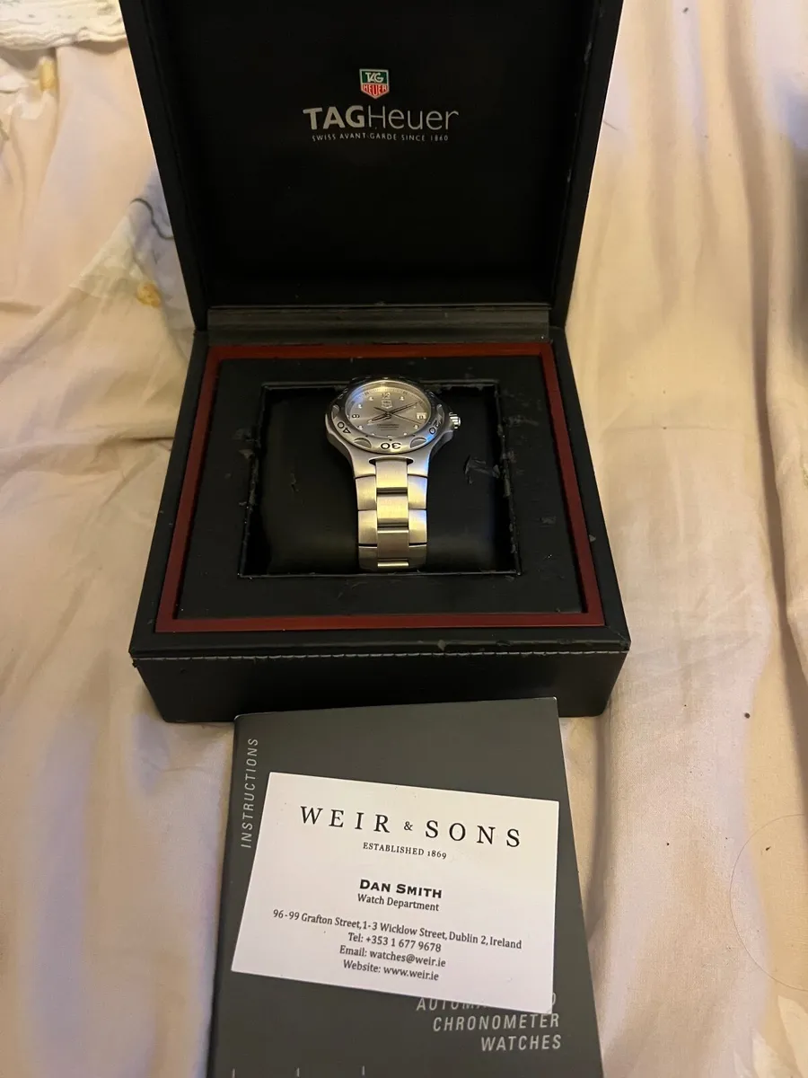 Genuine tag huer watch - Image 3