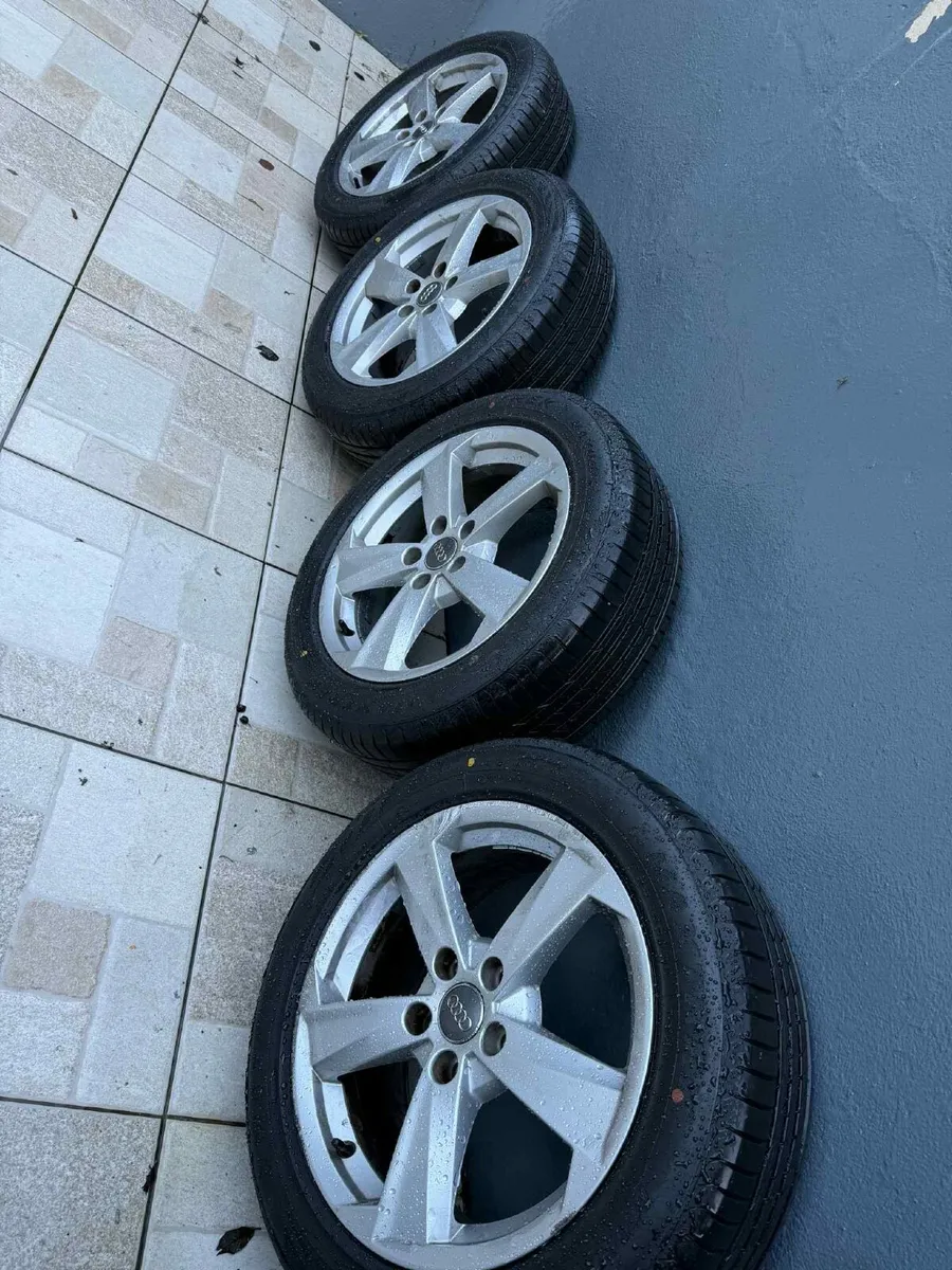 17inch alloys with brand new tyres - Image 4