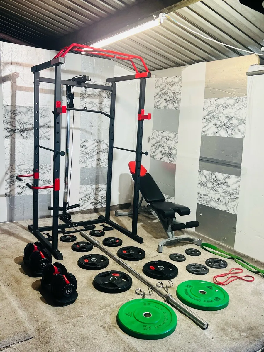 COMPLETE HOME GYM ALL YOU NEED FOR WORKOUT AT HOME - Image 1