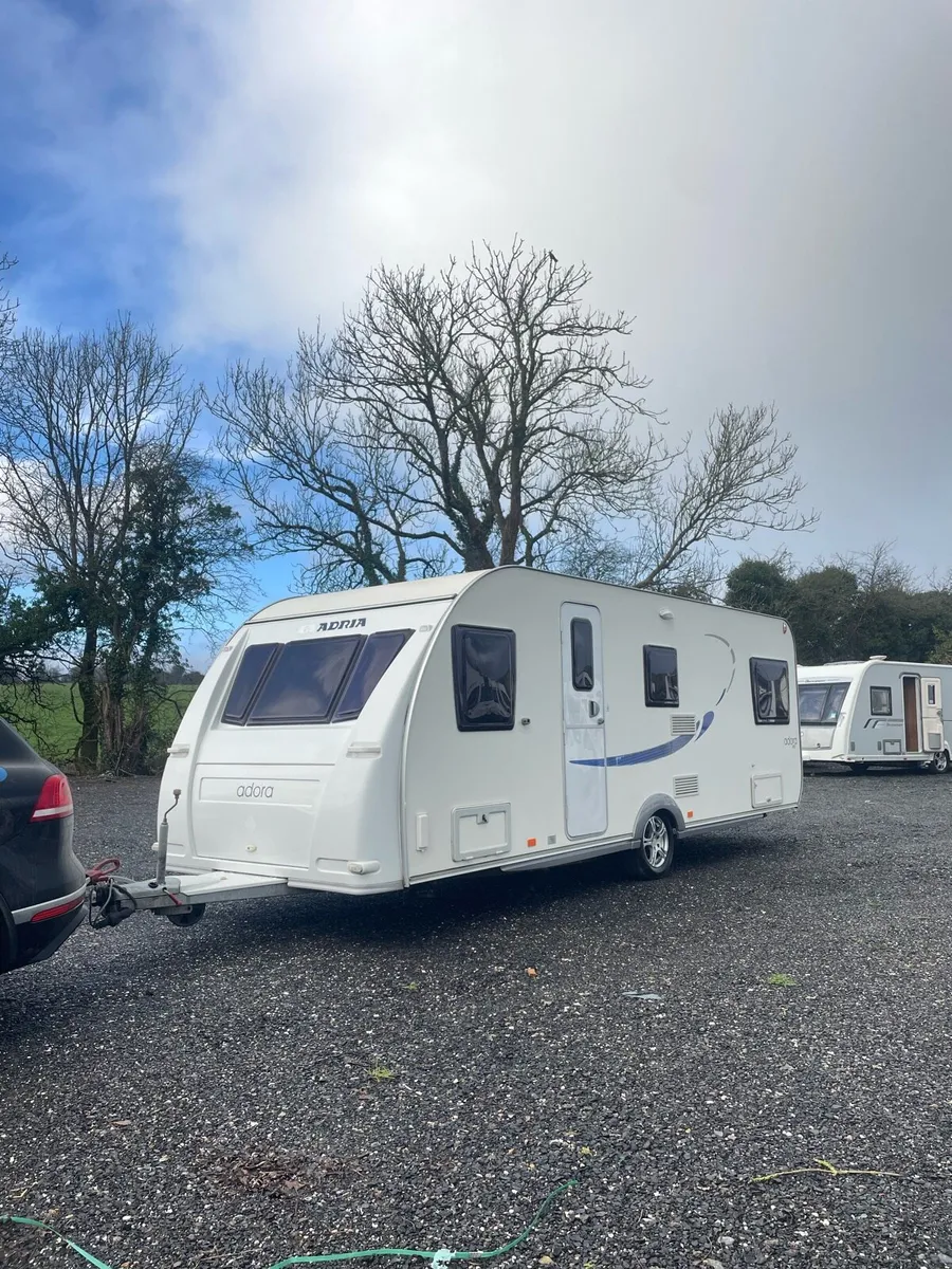 Adria Adora 6 Berth Fixed Bed Caravan - Image 1