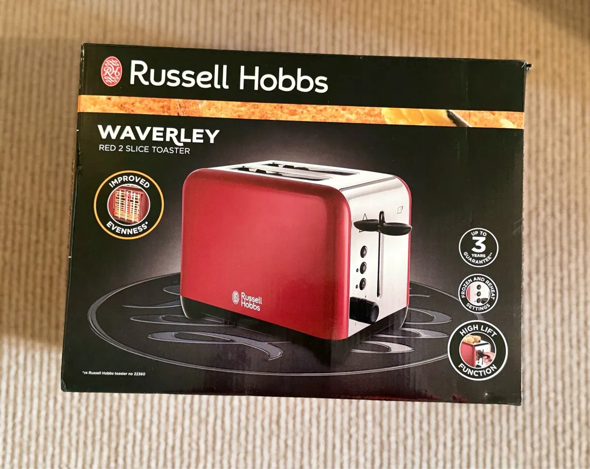 Russell Hobbs Waverley Kettle and Toaster - Image 2