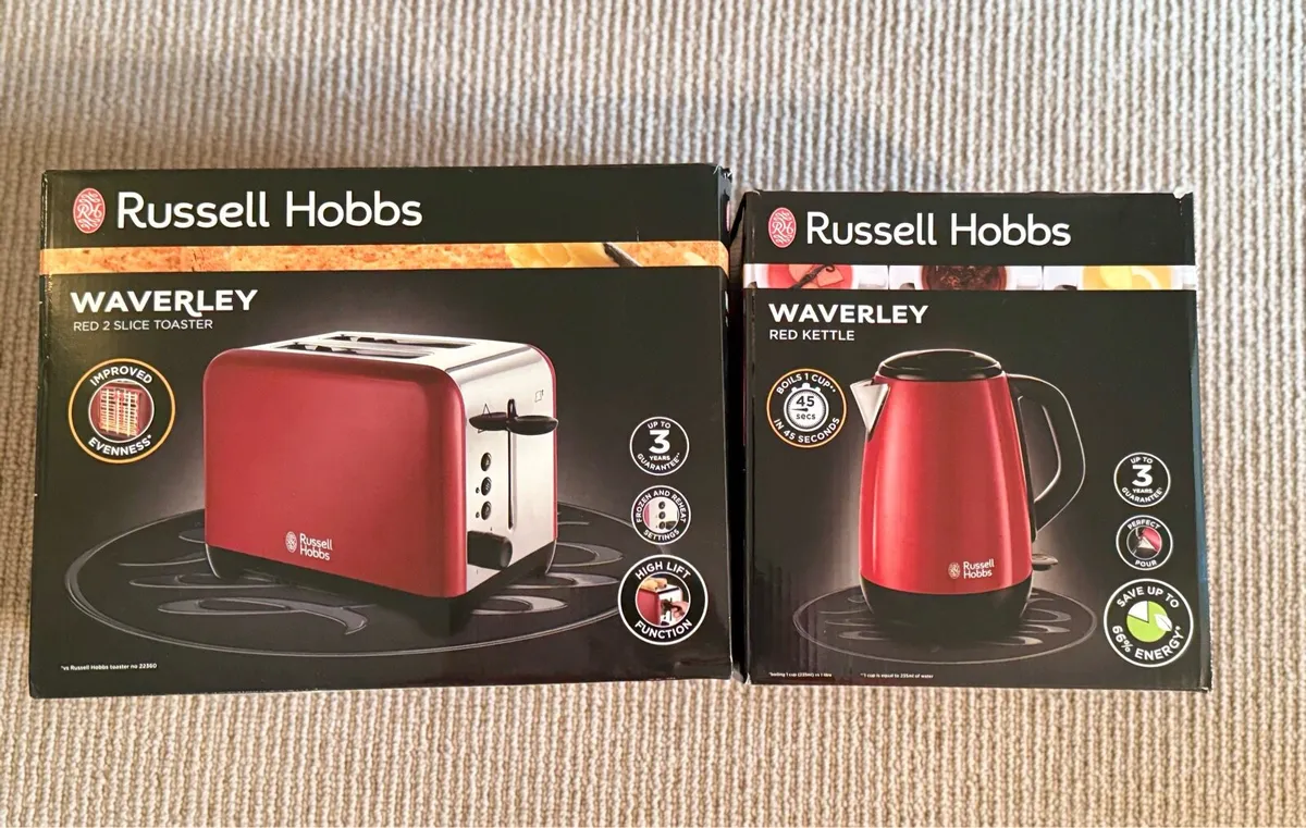 Russell Hobbs Waverley Kettle and Toaster - Image 3