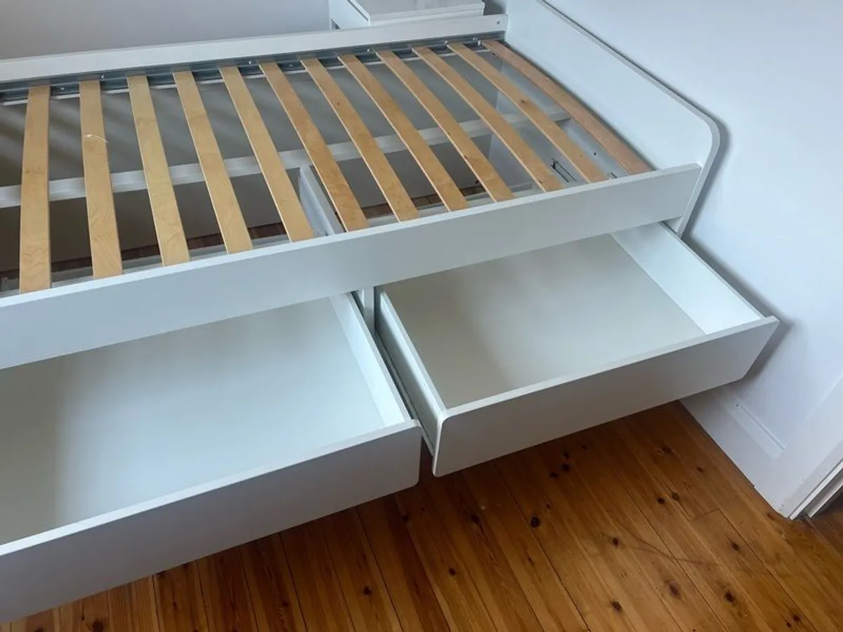 Single Bed Frame with storage - Image 4