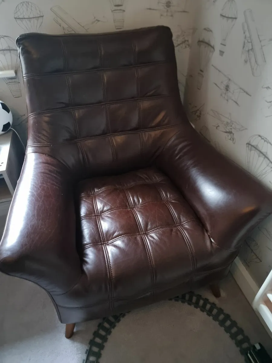 Leather armchair - Image 3