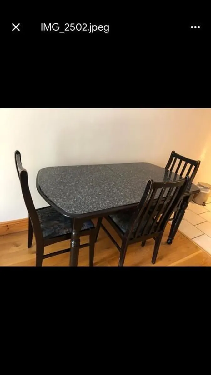 Free table and 4 chairs