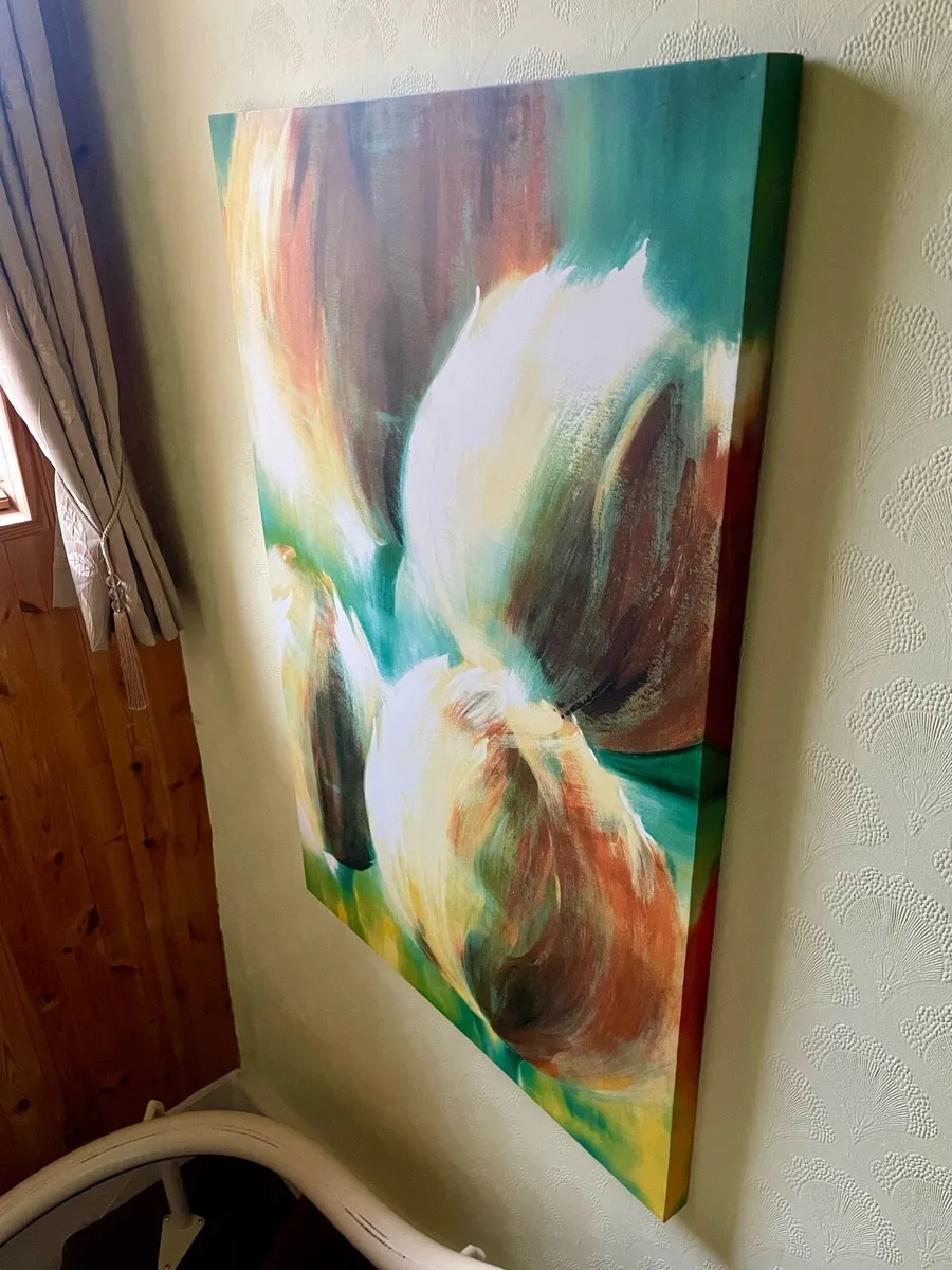 Large Abstract Canvas Wall Art - Image 2