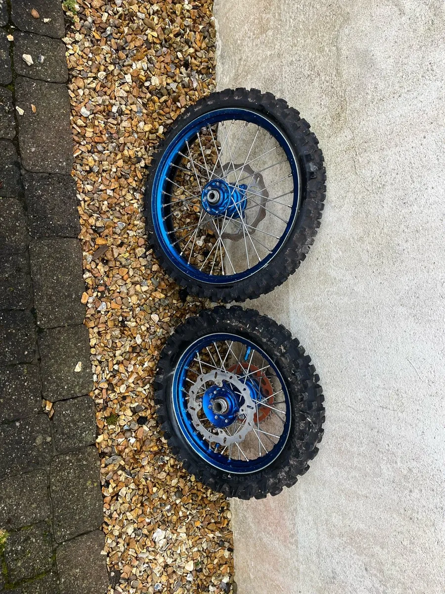 Set of talon wheels for Ktm 85 sw