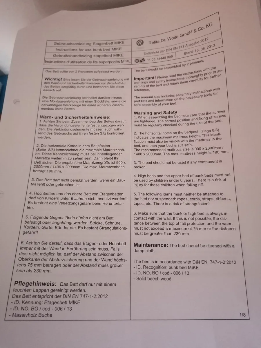 Bunk bed-Triple Sleeper - Image 3