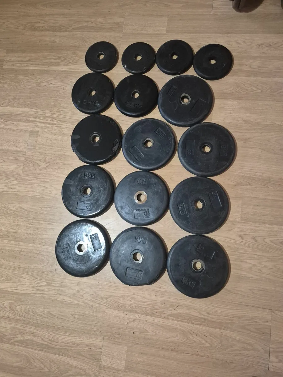 Weights plates + Bar - Image 3