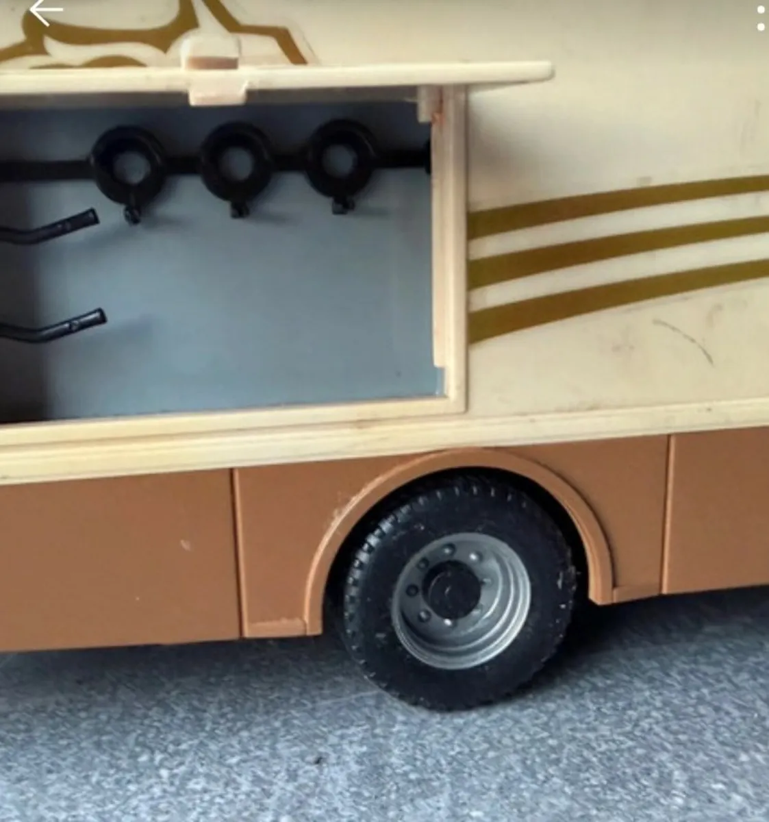 Vintage large horse truck model toy - Image 3