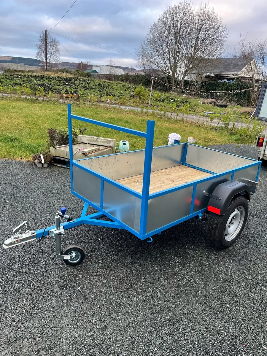 Brand new car trailer 6ft8in x4ft - Image 3