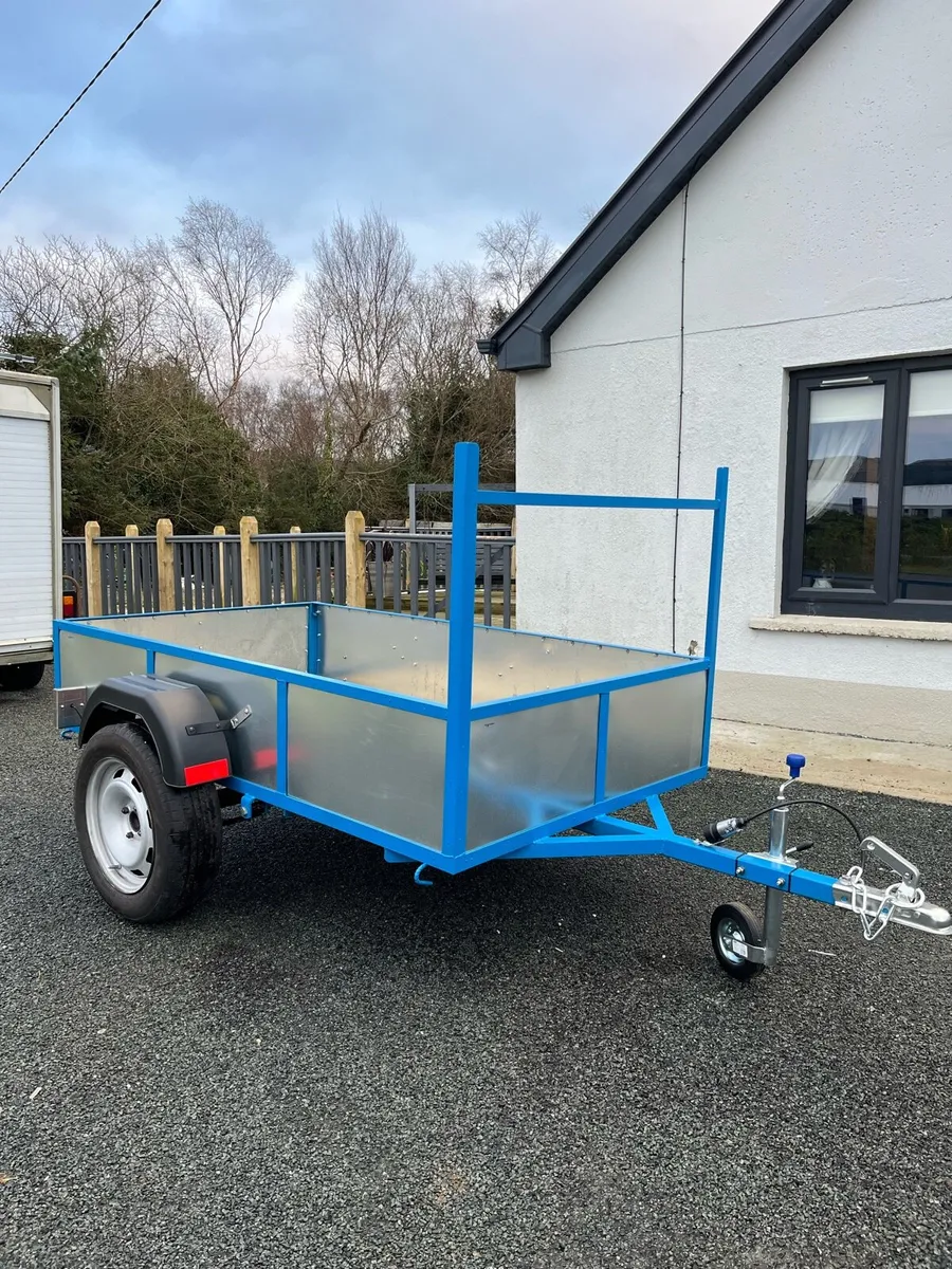 Brand new car trailer 6ft8in x4ft - Image 1