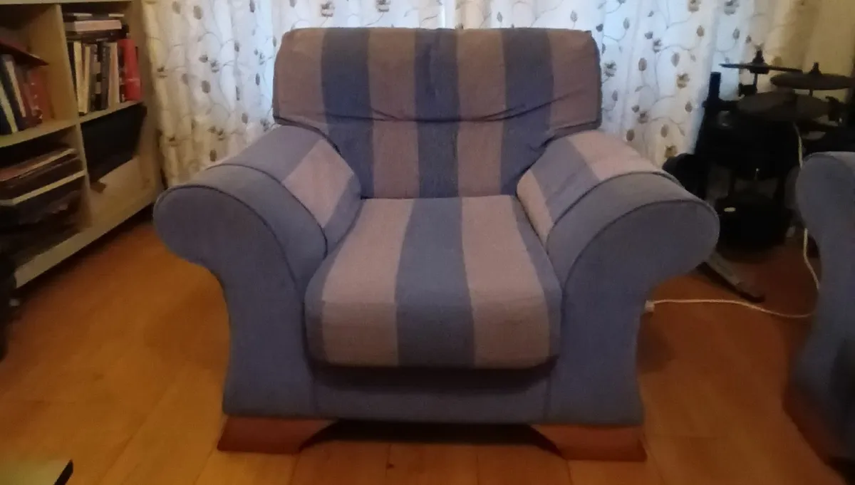 Couch (3 seater) + Armchair - Image 2