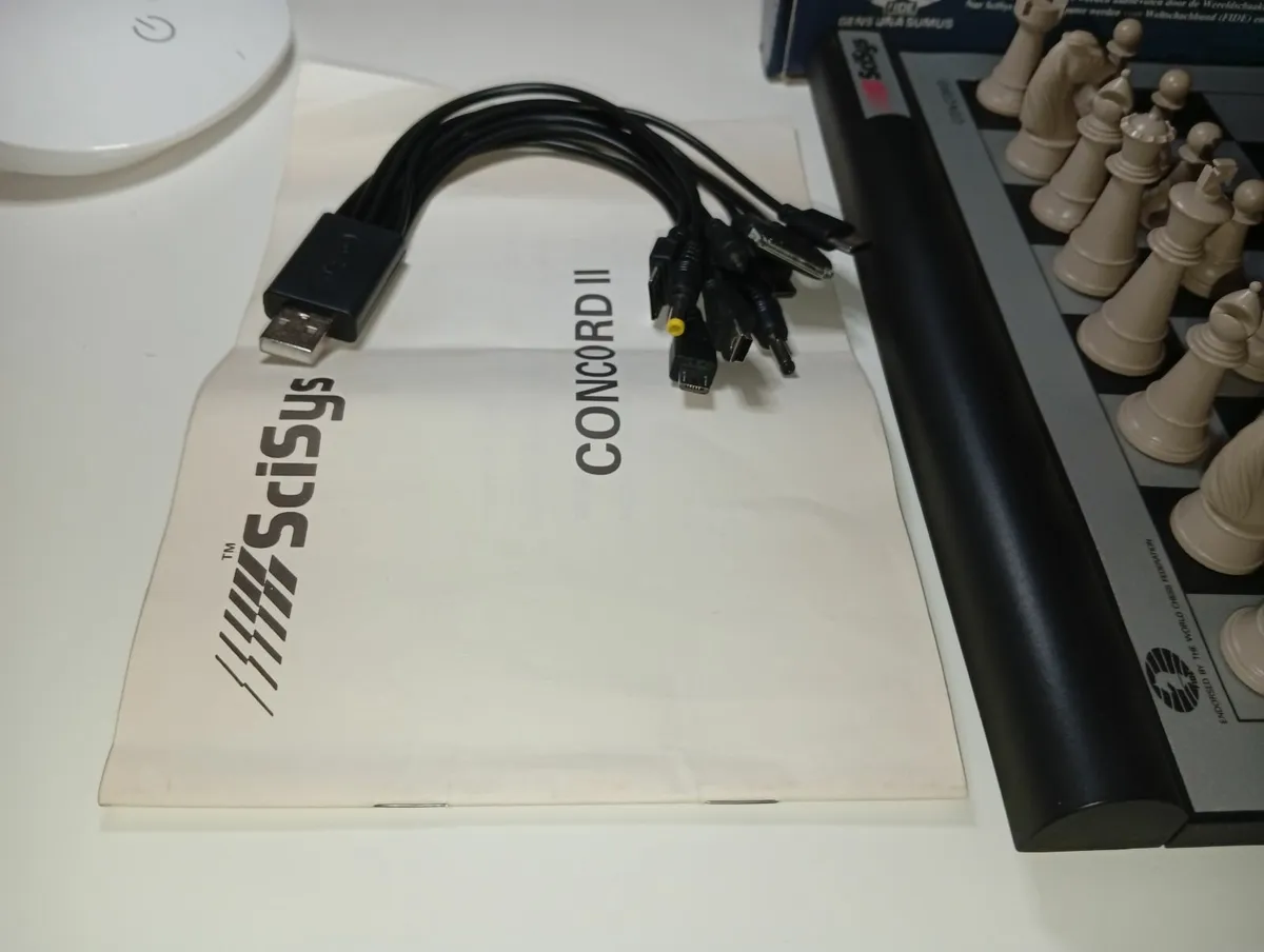 Scisys Concord Ii 1984 Vintage Electronic Chess - Image 3
