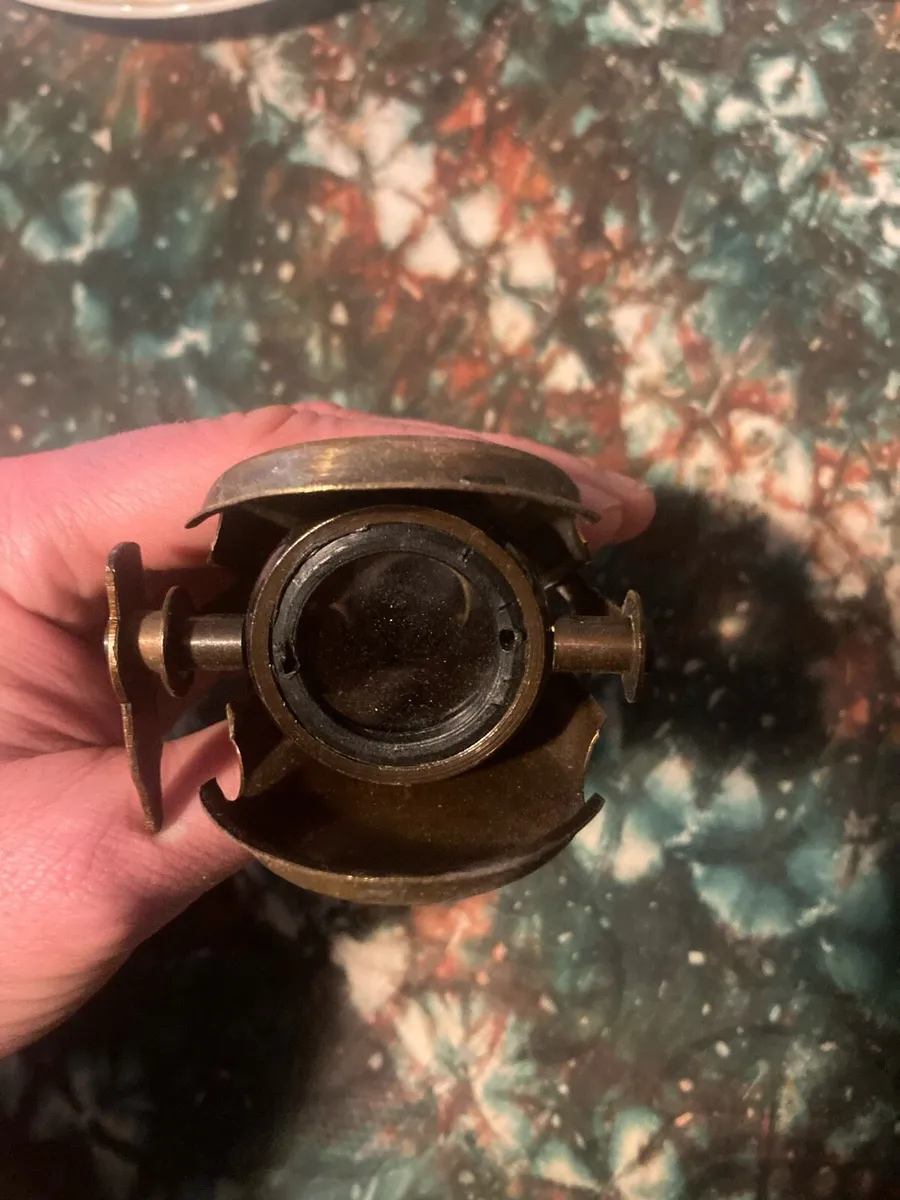 Antique brass monocular free postage - Image 3