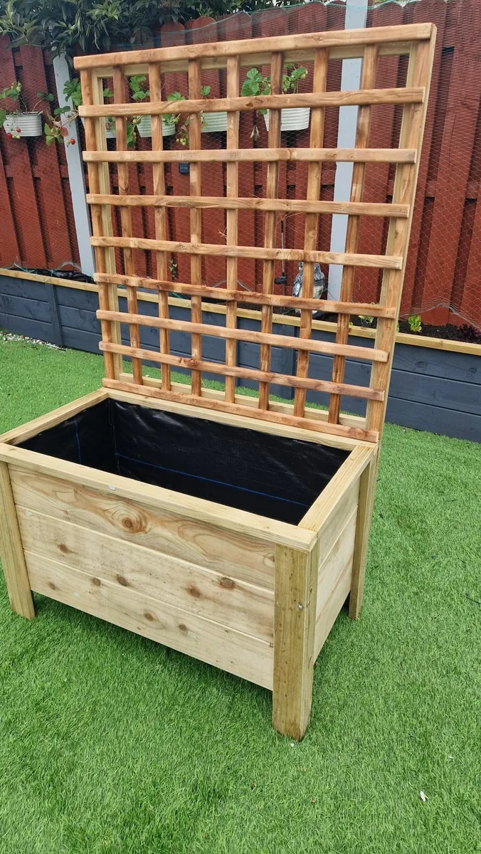 wooden planters - Image 4