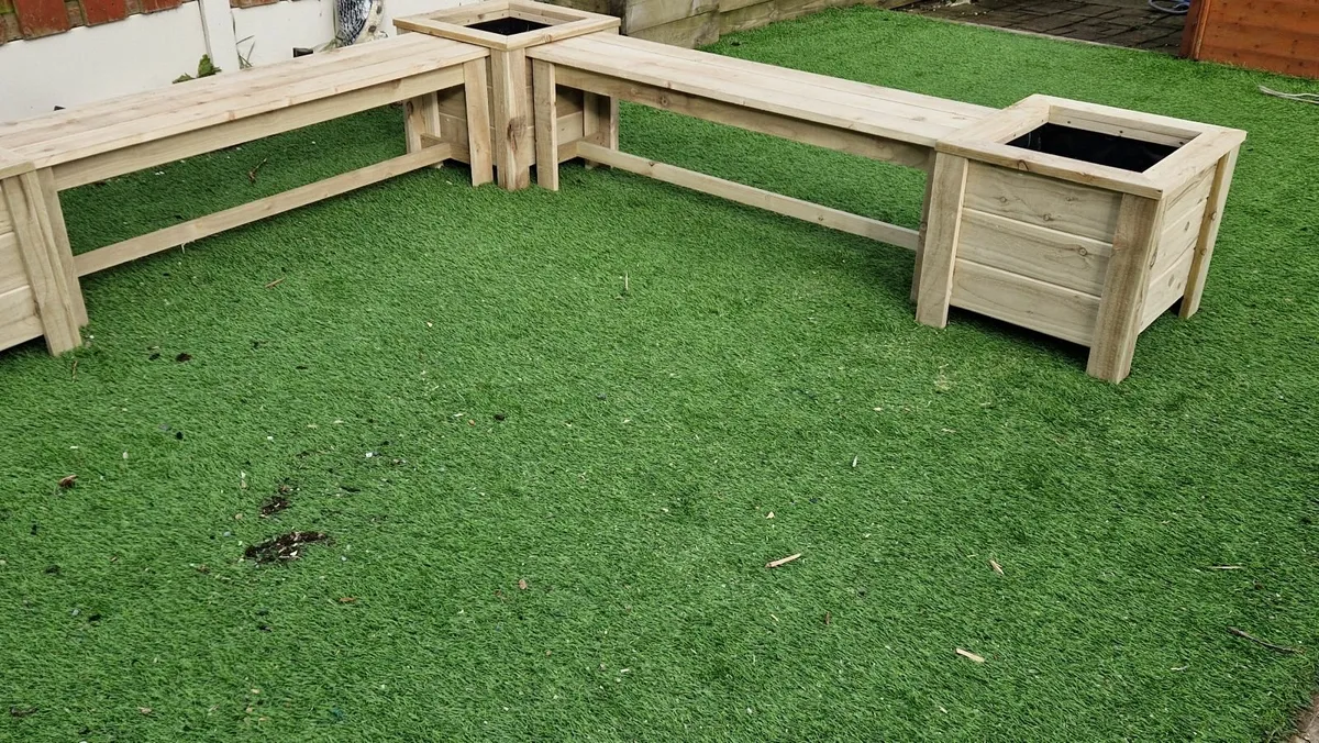 wooden planters - Image 2