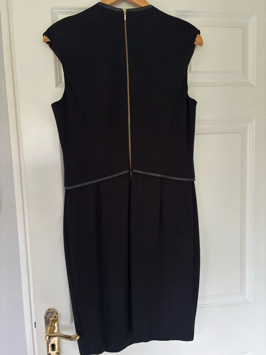 Black nude Bastyan dress UK12 for special occasion - Image 2