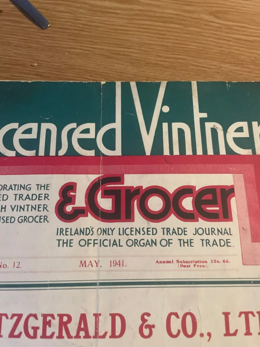 Old licensed Vintner magazine - Image 2