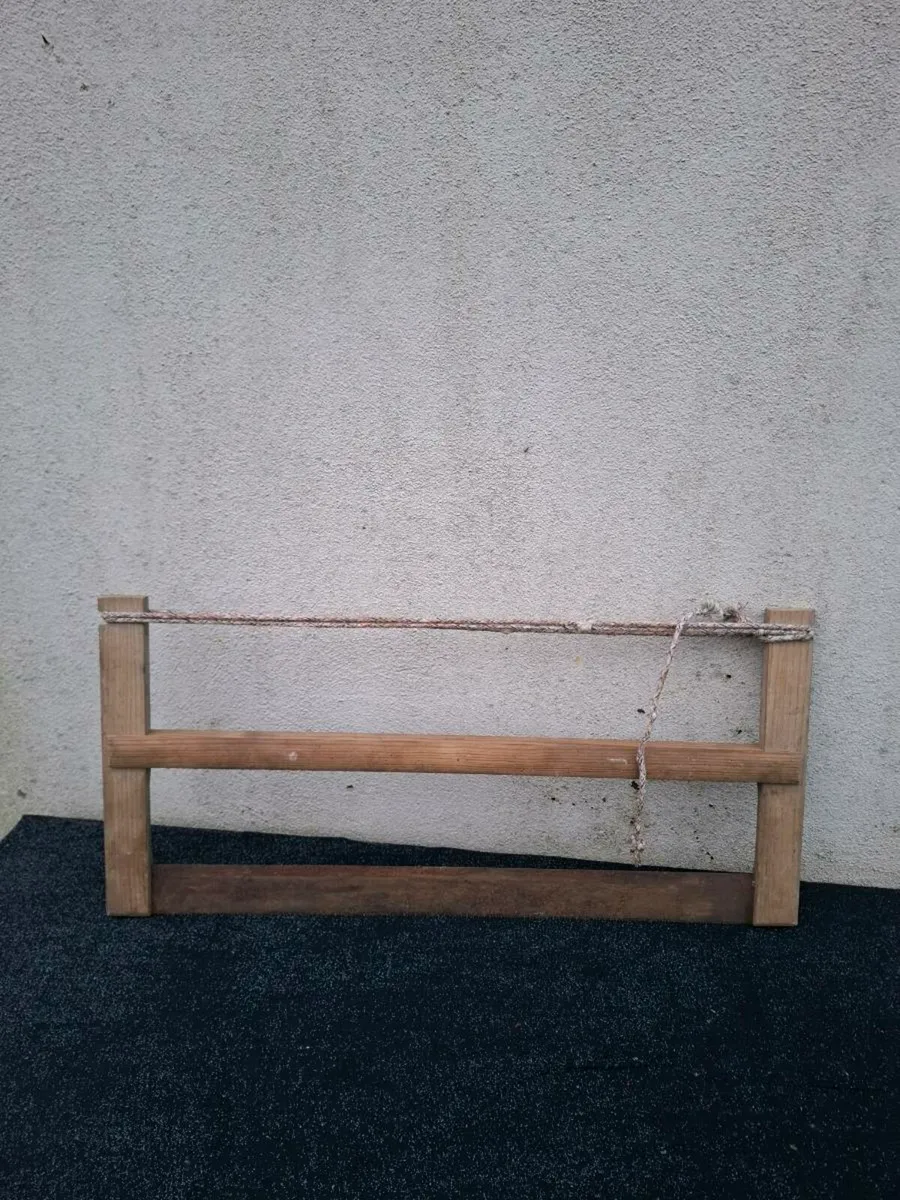 Old vintage long saw