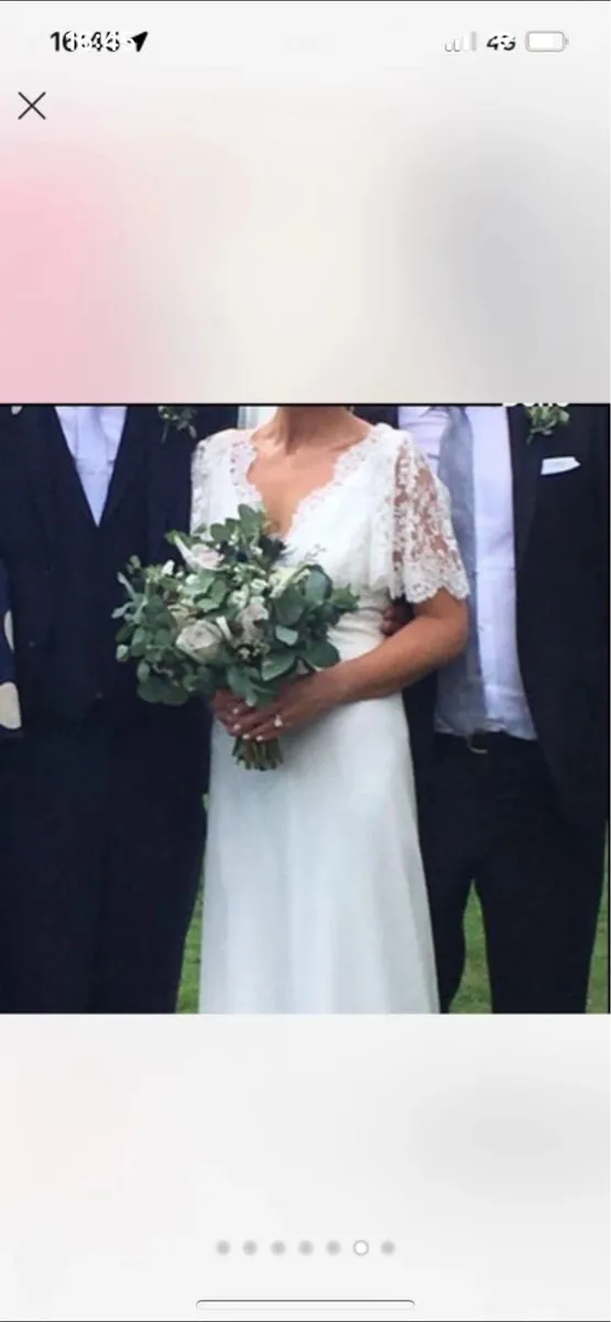 Boho backless wedding dress House of Delphine - Image 2