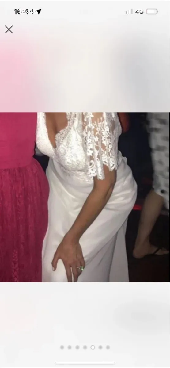 Boho backless wedding dress House of Delphine - Image 3