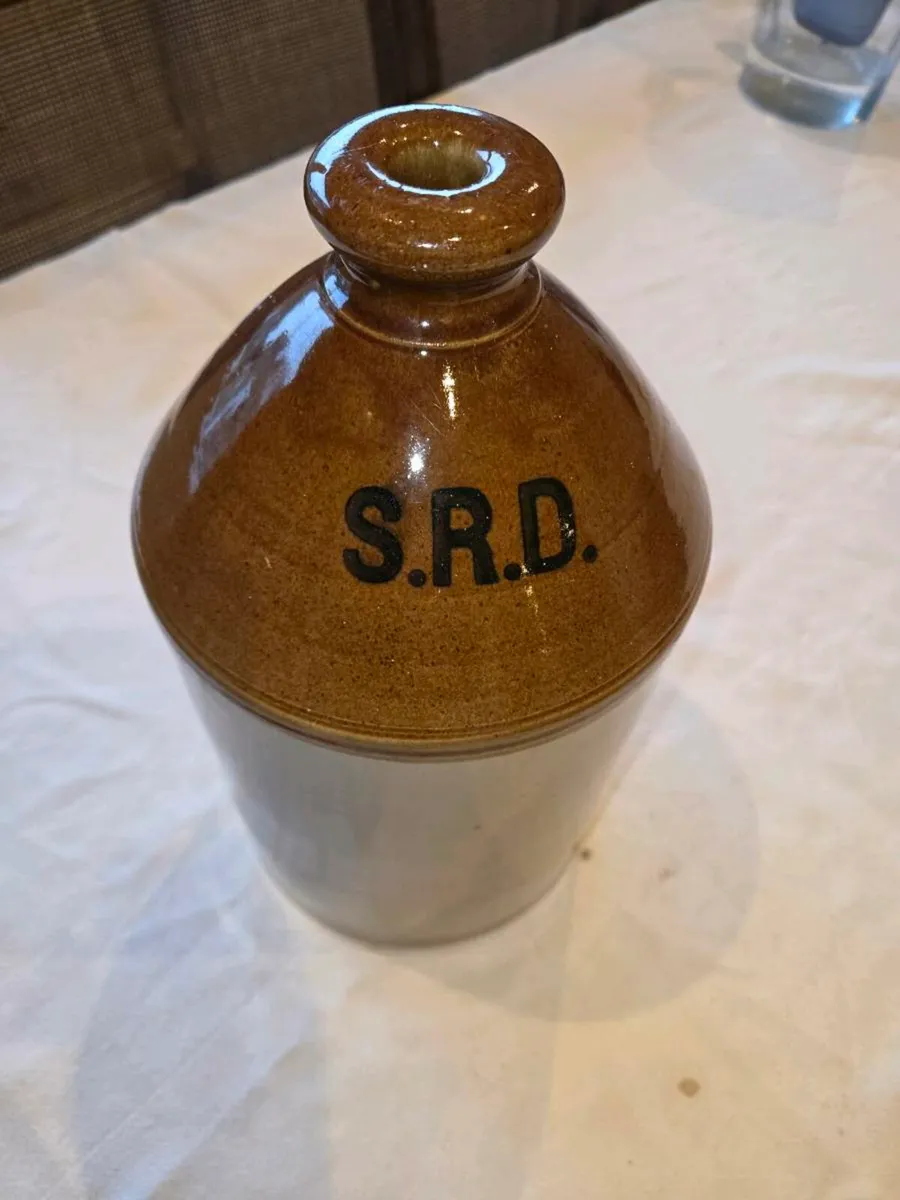WW1/WW2 Ceramic Flagon - Image 1