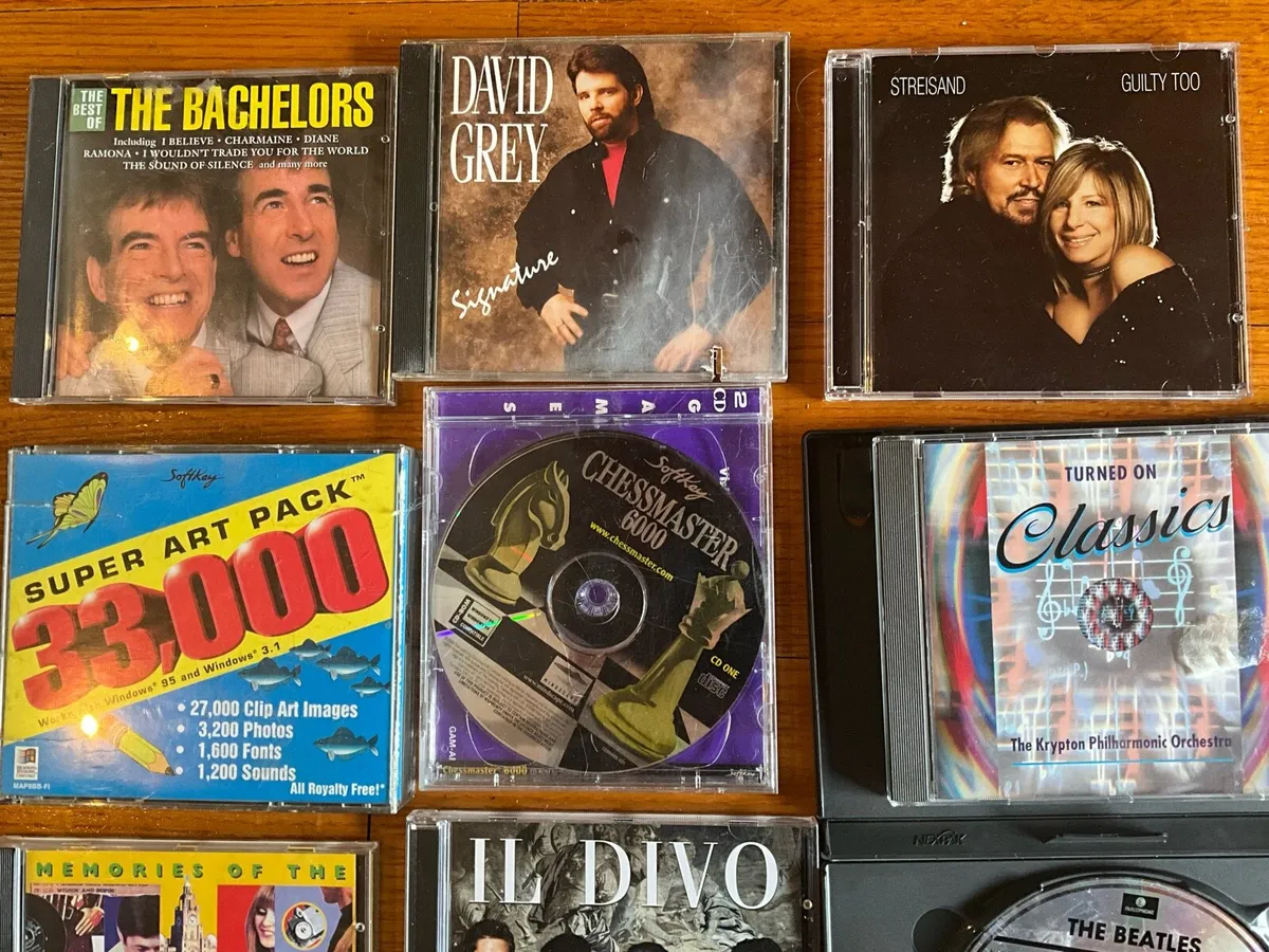 10CDs & 1 Tape - Image 1