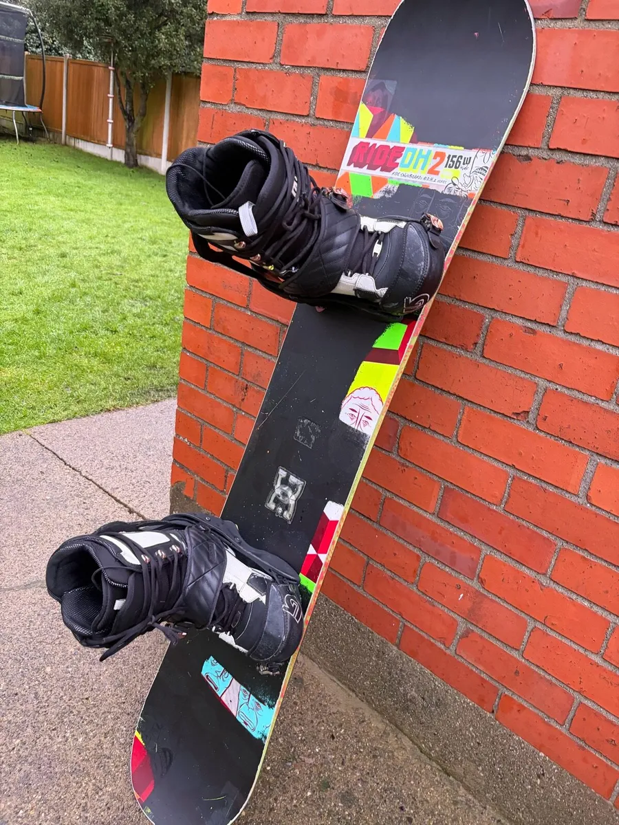 Ride Snowboard 156 (wide) with Bindings - Image 2