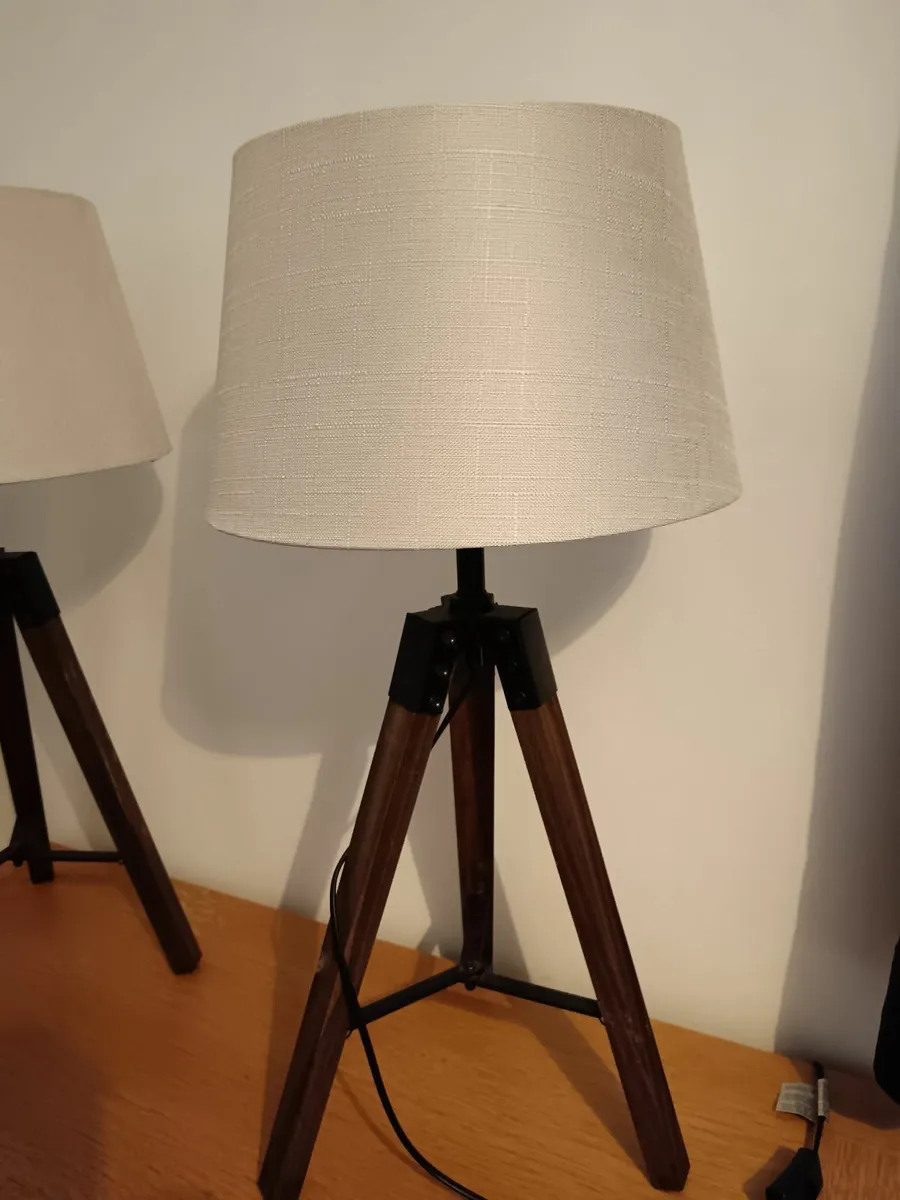 Rustic Lamps x 2 - Image 2