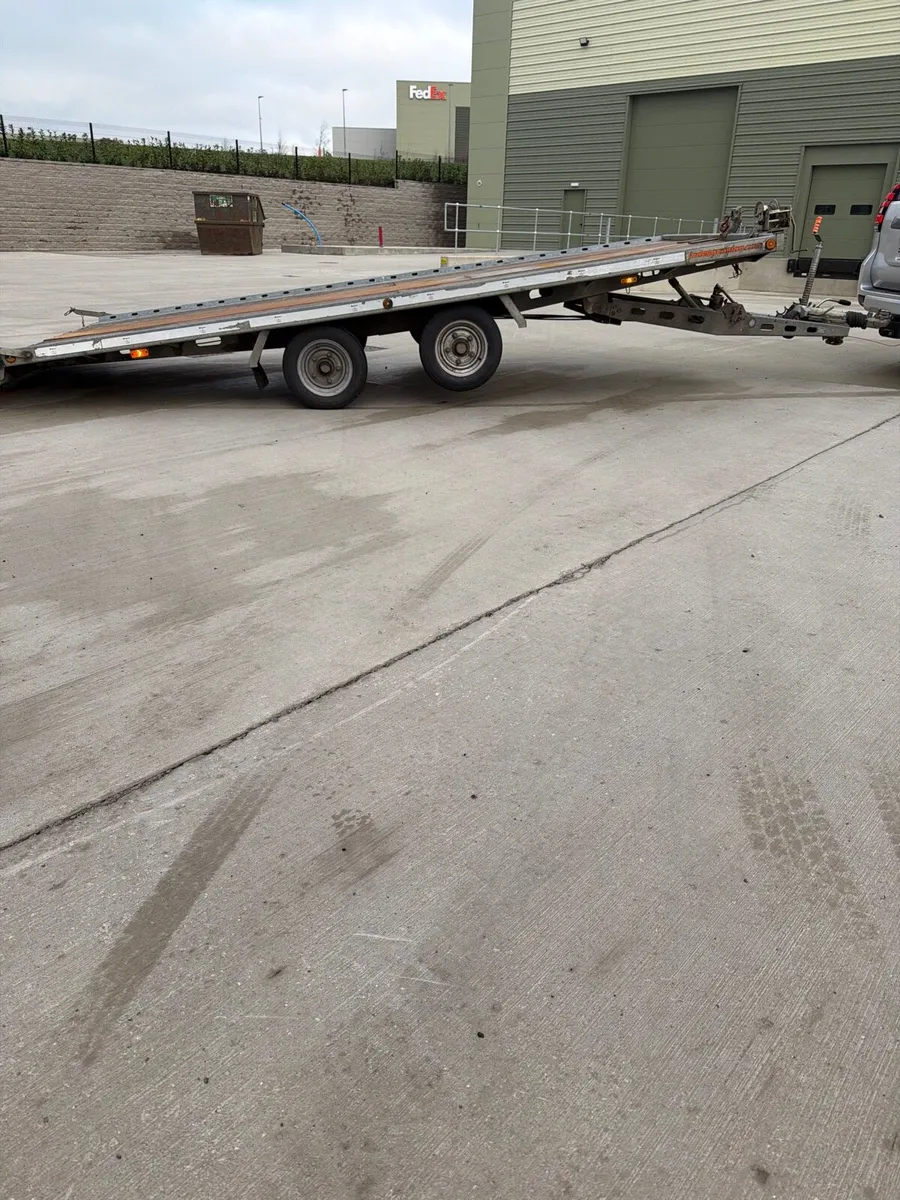 16 x6”7 indespension double axle tilt bed - Image 2