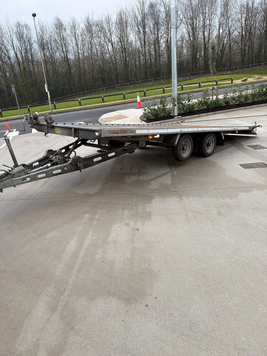 16 x6”7 indespension double axle tilt bed - Image 1