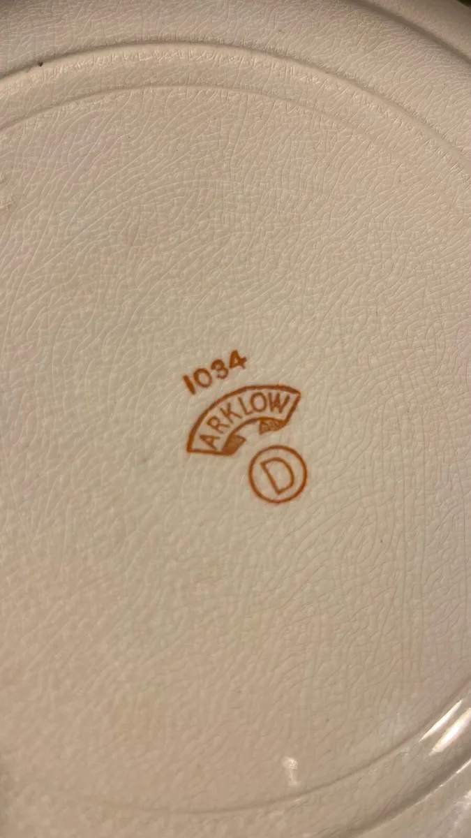 China (Arklow) plates and desert set - Image 1