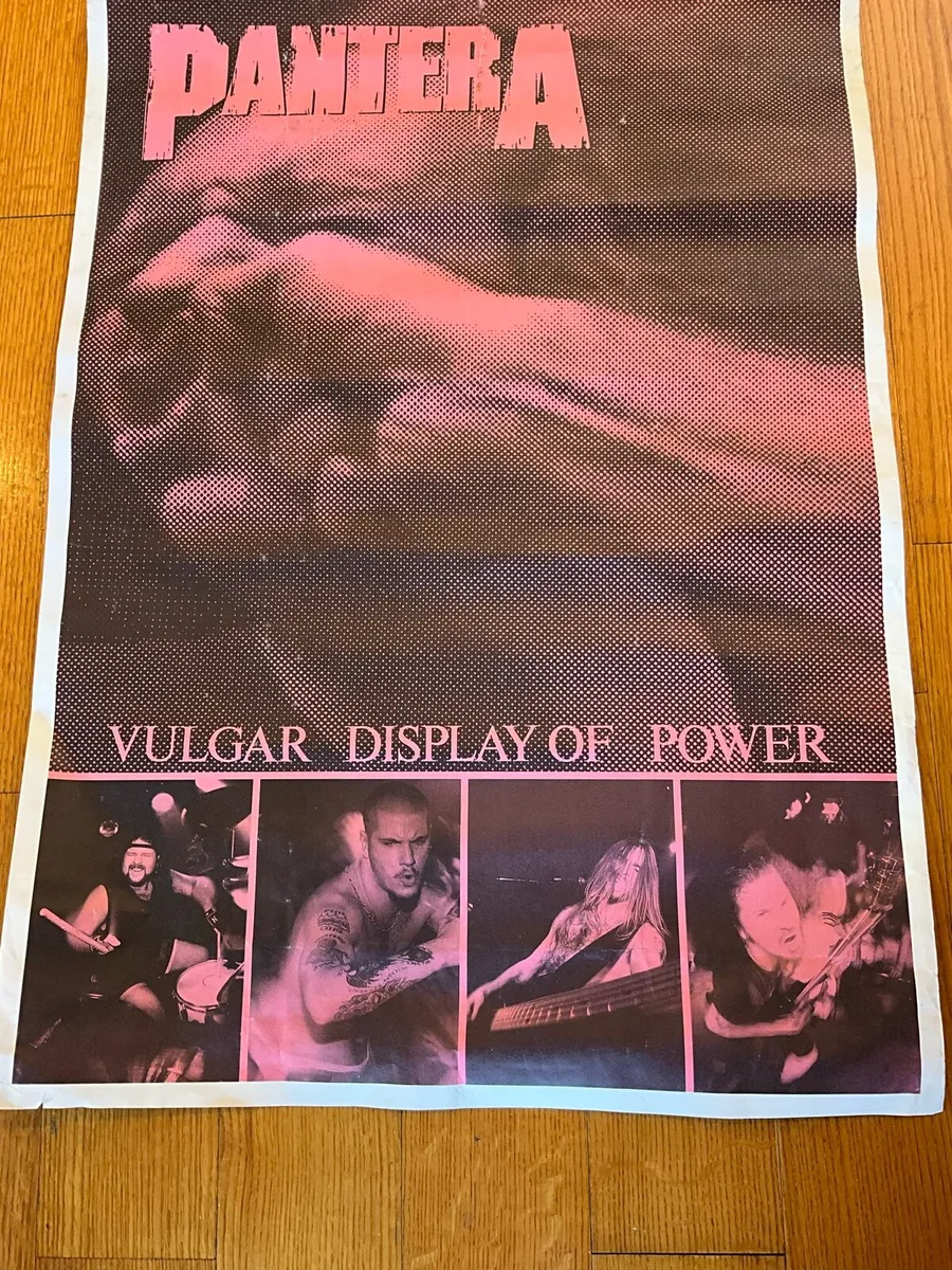 Rare PANTERA Vulgar Display of Power Poster - Image 3